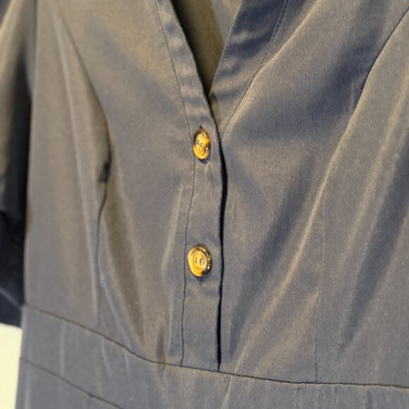 Wide Leg One Piece Jumper Size M Navy Blue - Picture 3 of 6